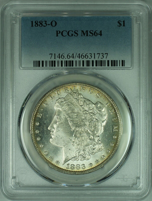 1883-O Morgan Silver Dollar Coin  PCGS MS-64   (34B)