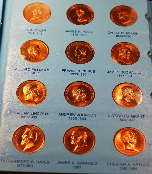United States Mint Medals of the Presidents Complete through George W Bush