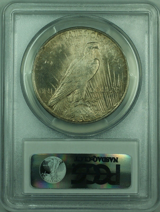 1923 Peace Silver Dollar S$1 PCGS MS63 (24g)