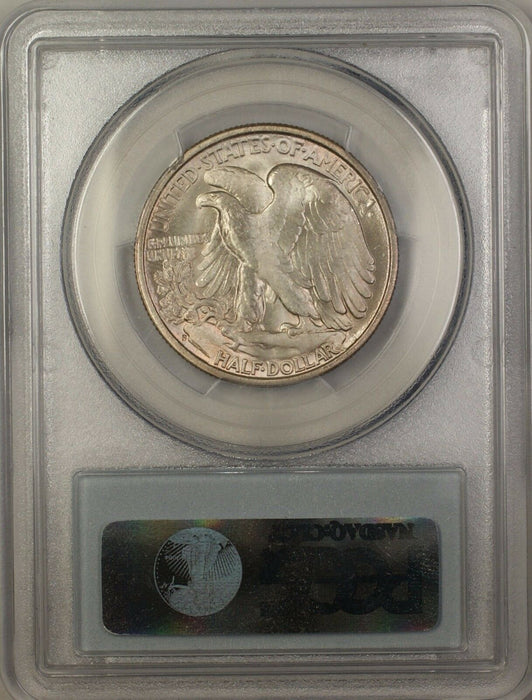 1944-S Walking Liberty Silver Half Dollar 50c Coin PCGS MS-64 Lightly Toned DGH