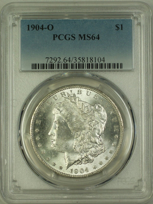 1904-O Morgan Silver Dollar $1 Coin PCGS MS-64 (17B)