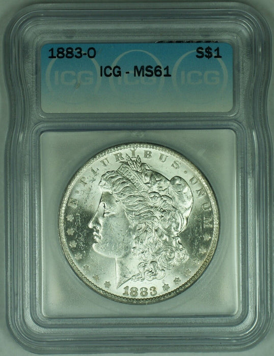 1883-O Morgan Silver Dollar $1 Coin ICG MS 61+ (23)