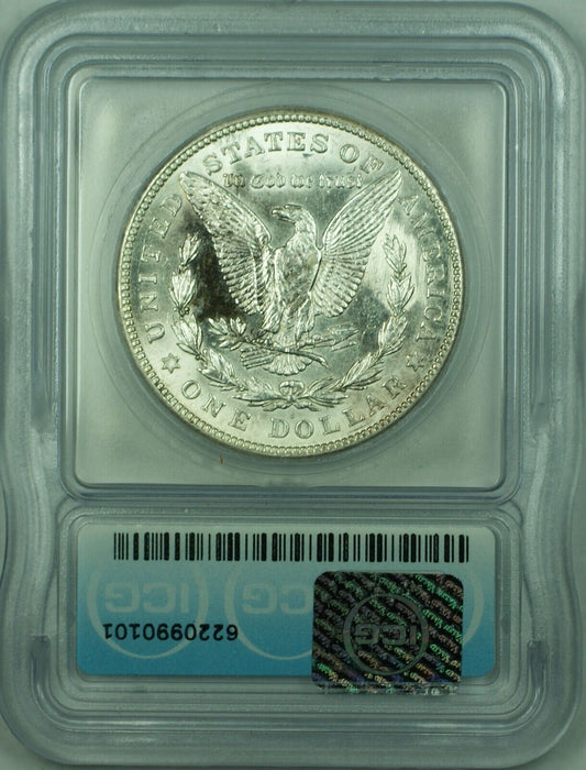 1921-S Morgan Silver Dollar $1 Coin ICG MS 60 Details (23)