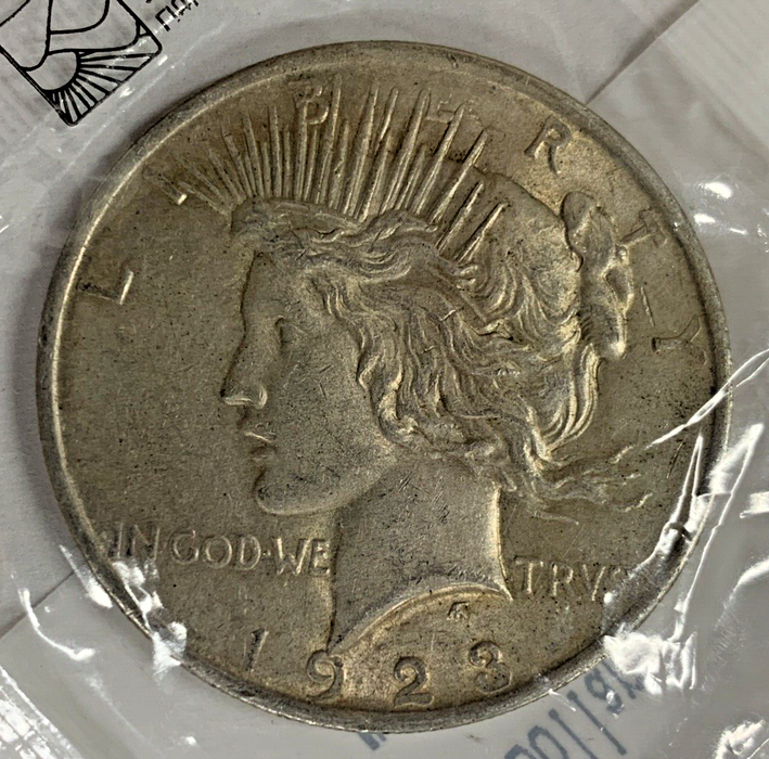 1923 Peace Silver Dollar XF/EF Littleton Coin