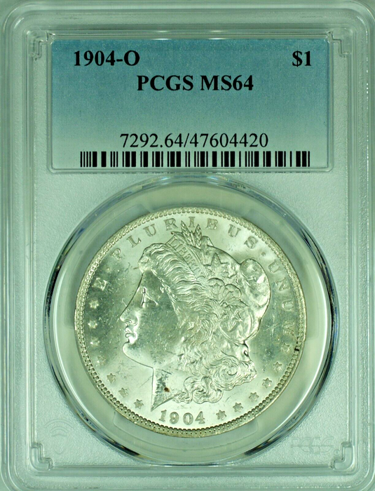1904-O Morgan Silver Dollar $1 Coin PCGS MS 64 (48) C