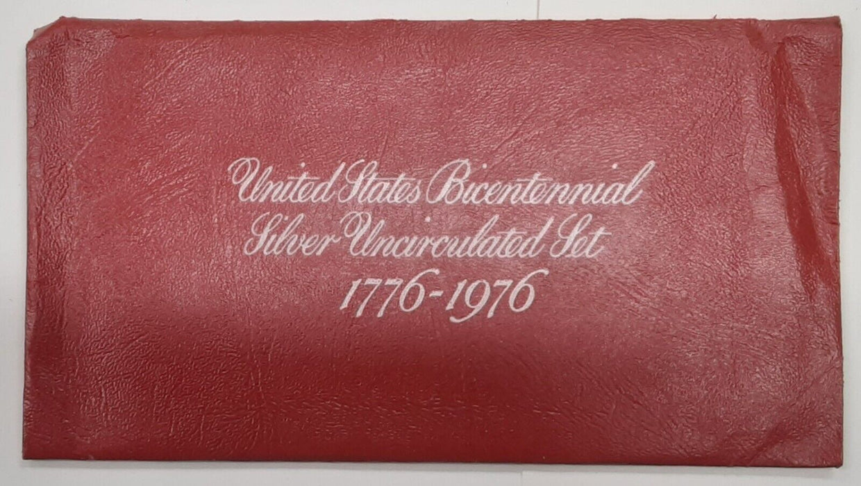 1976-S BU 40% Silver Bicentennial 3 Coin Mint Set-Coins in Envelope ONLY