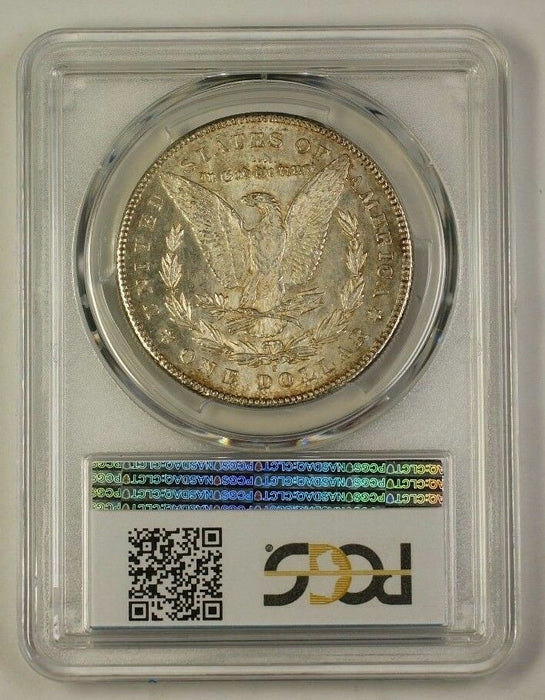 1878-S Morgan Silver Dollar Coin PCGS MS-62 Toned (Better Semi-Proof Like) (18)