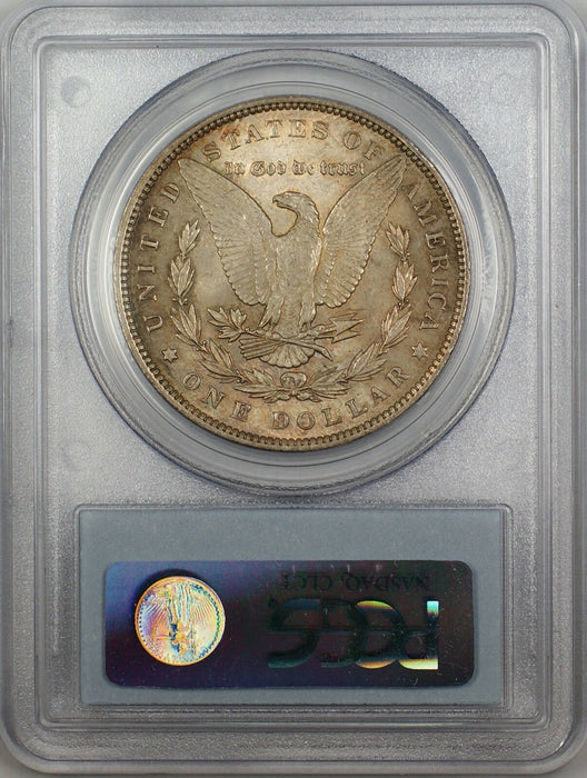 1896 Morgan Silver Dollar $1 Coin PCGS MS-64 Toned (4E)