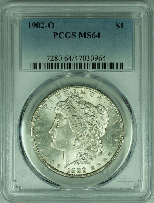 1902-O Morgan Silver Dollar Coin  PCGS MS-64   (39)