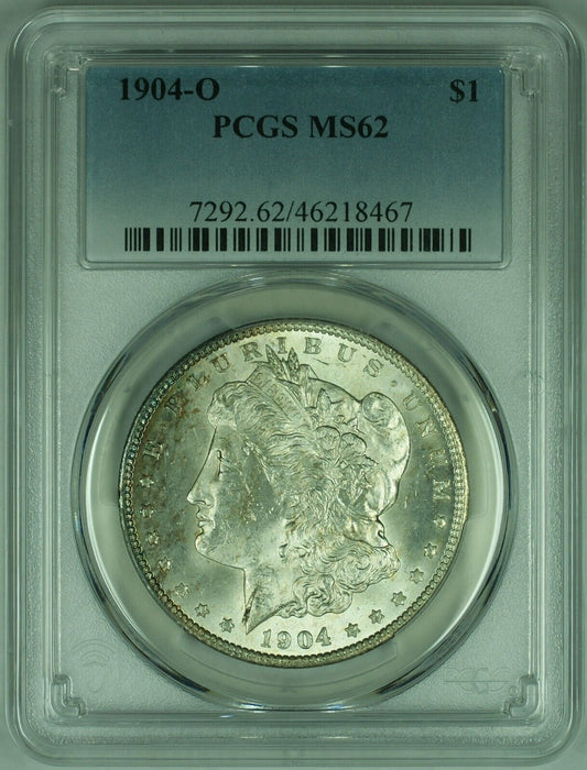 1904-O Morgan Silver Dollar  PCGS MS-62   (25)