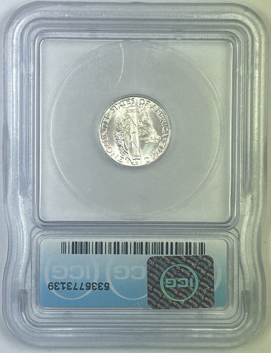 1944-S Mercury Silver Dime 10c Coin ICG MS 65 (54) Q