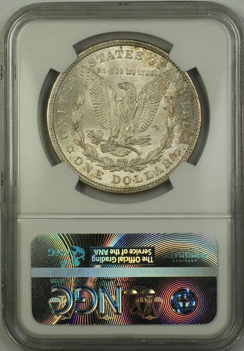 1921 Morgan Silver Dollar $1 Coin NGC MS-64 Lightly Toned (15c)