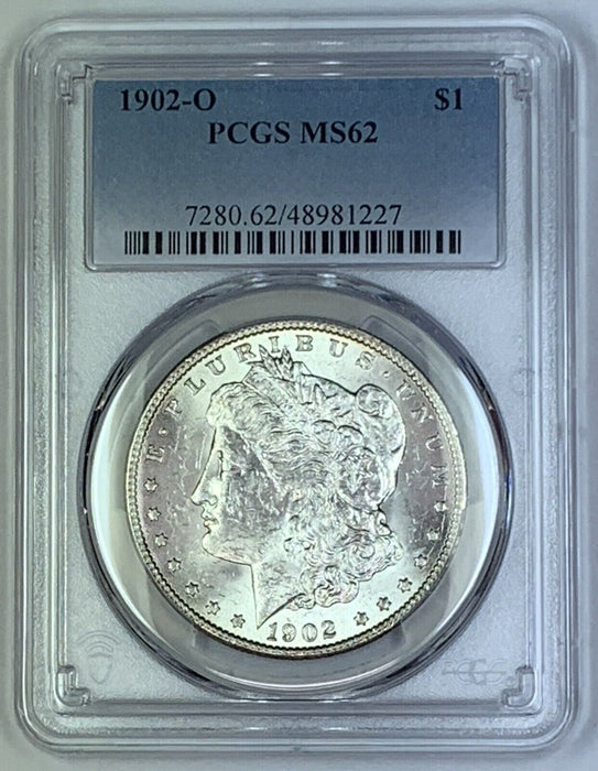 1902-O Morgan Silver $1 Dollar Coin PCGS MS 62 (9)