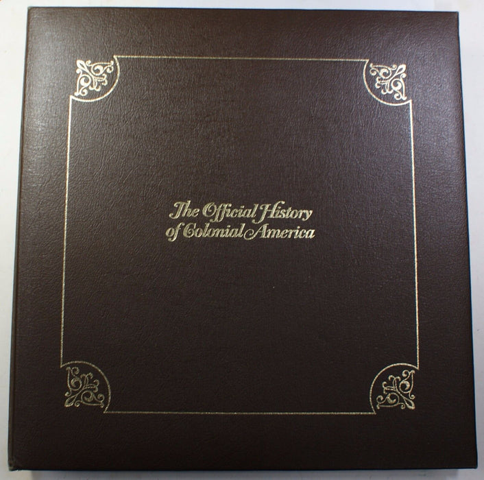 Franklin Mint The Official History of Colonial America Complete 50 Medal Set