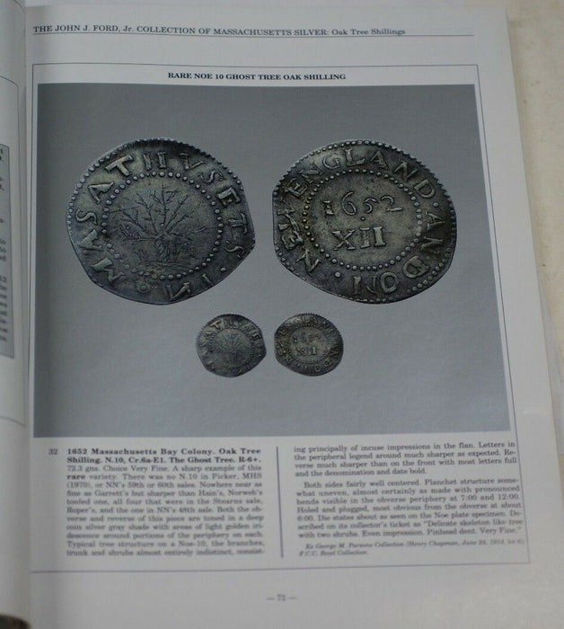 Stack's John Ford Collection Catalog The Silver Coinage of Mass 10/18/05 RSE C23