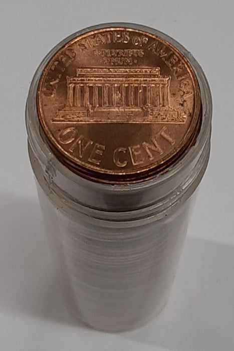 1974-D US Lincoln Cent Roll of 50 BU Coins Total in Coin Tubes