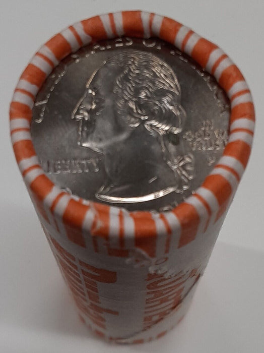 2002-P Mississippi Statehood Quarter Roll- 40 BU Coins in OBW/Tube