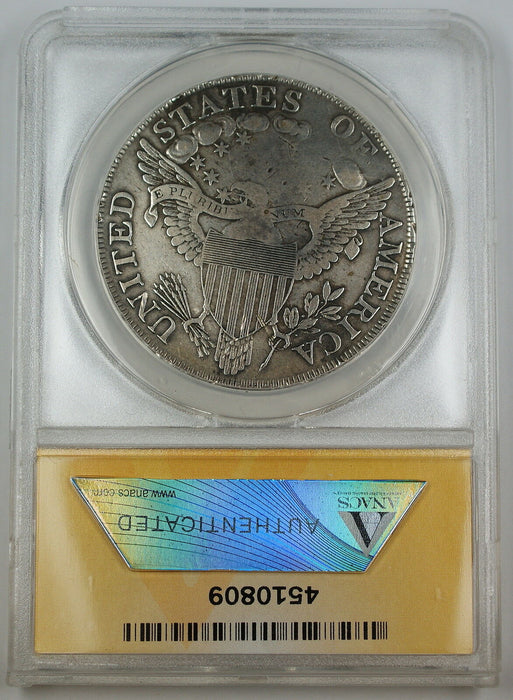 1798 Draped Bust Silver Dollar, ANACS VF-35 Details (Damaged), *Large Eagle*