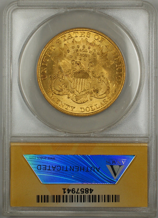 1904 $20 Liberty Double Eagle Gold Coin ANACS MS-62 SB (F)