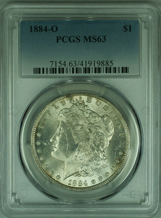 1884-O Morgan Silver Dollar S$1 PCGS MS-63  (35A)