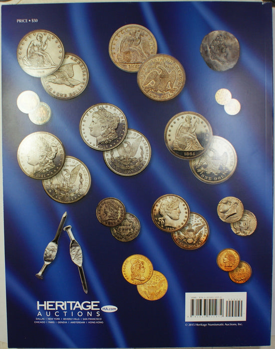 January 6-8 & 10-11 2016 U.S. Coin Auction #1231 Catalog Heritage(A172)