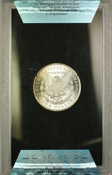 1885-CC GSA Hoard Morgan Silver Dollar $1 Coin ANACS MS-63 with Box & COA (D)
