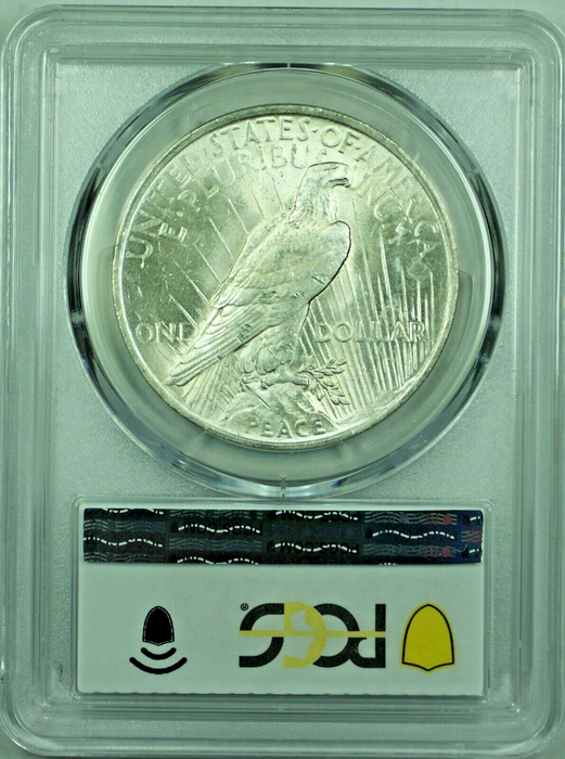1923 Peace Silver Dollar $1 Coin PCGS MS 62 (48) C