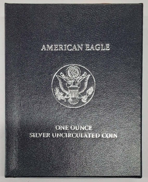 2008-W American Silver Eagle (ASE) Uncirculated Coin in Original Mint Packaging