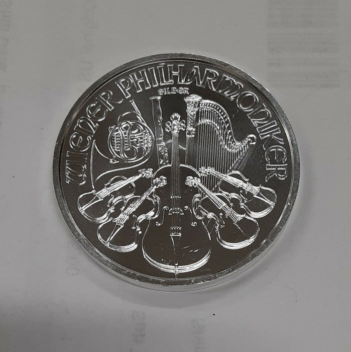 2015 Austrian Philharmonic 1oz Silver Coin BU