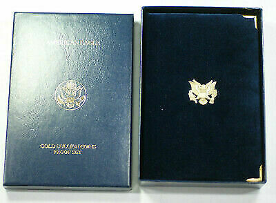 2010 US Mint American Gold Eagle Set Gem Proof Bullion Coins AGE Box & COA (JAB)