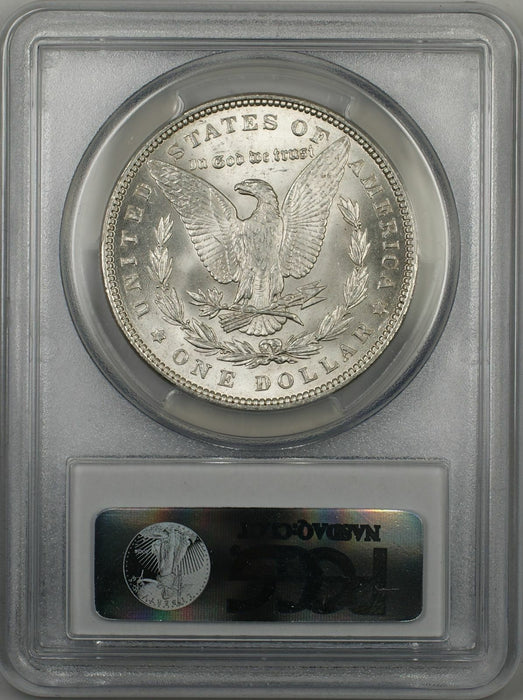 1889 Morgan Silver Dollar $1 PCGS MS-62(22) Attractive Duel Toning (Better Coin)