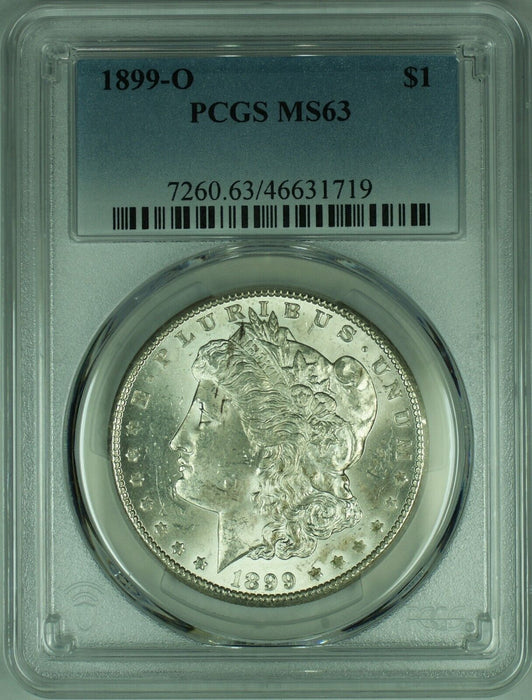 1899-O Morgan Silver Dollar Coin  PCGS MS-63   (34)