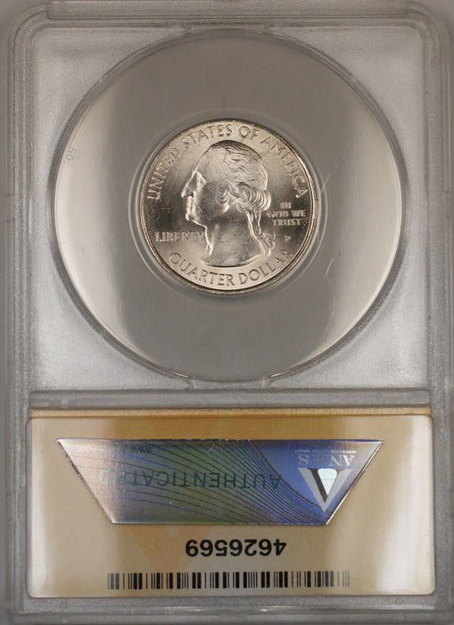 2015-P Error Major Variety Nebraska Homestead Quarter Coin WDDR-004 ANACS MS-65