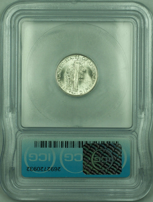 1945-S Mercury Silver Dime 10c Coin ICG MS-65+ (A)