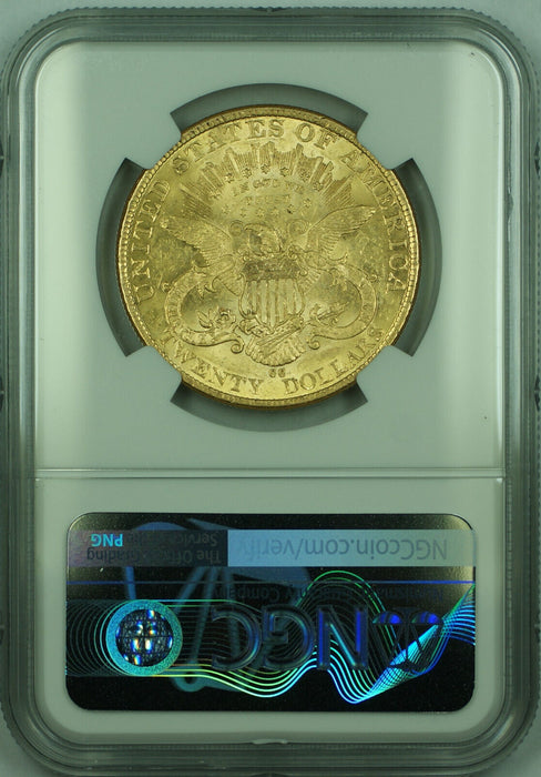 1892-CC Liberty Head $20 Double Eagle NGC UNC Details +