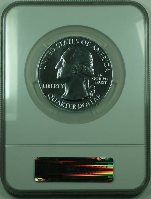 2010 Mount Hood Oregon State 25c Quarter 5 Oz Silver Coin NGC MS-69 Early R