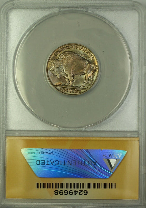 1930 Buffalo Nickel Coin 5c ANACS MS-64 Better Coin