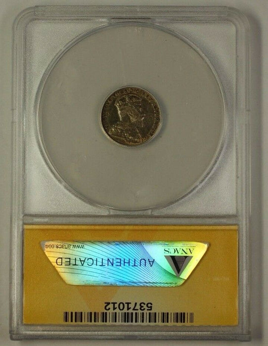 1903 Canada Silver 5 Cent Piece Coin 5c ANACS EF-40