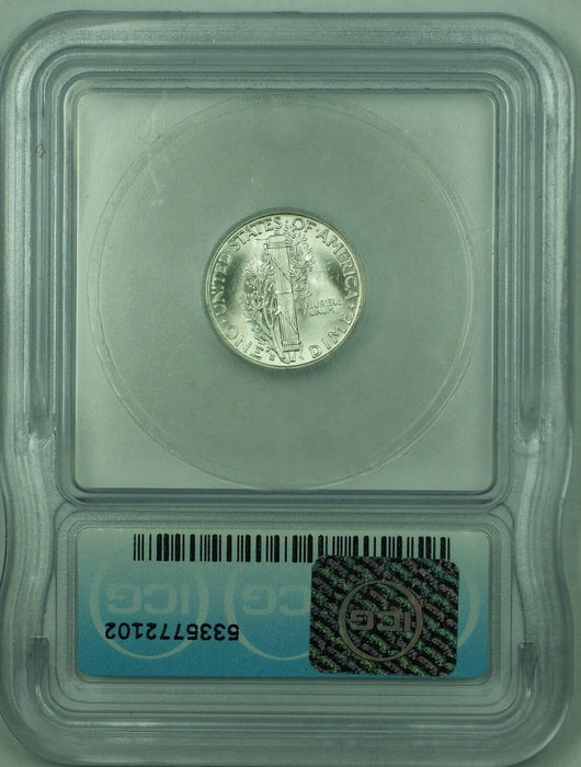 1943-S Mercury Silver Dime 10c Coin ICG MS 66 (53)