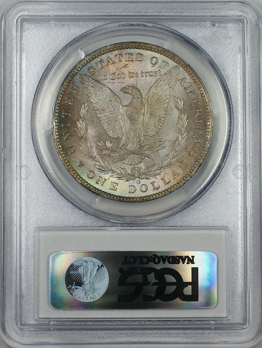 1885-O Morgan Silver Dollar $1 PCGS MS-63 *Beautifully Toned* (Better Coin) (Tb)