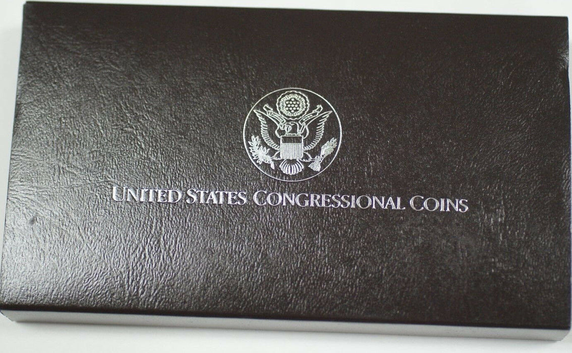 1989-S Congressional Proof 2 Coin Set Silver $1 Including Half Dollar