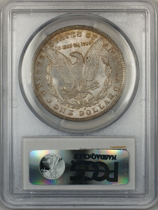 1885-O Morgan Silver Dollar $1 PCGS MS-62 Toned Reverse (Better Coin) (7D)