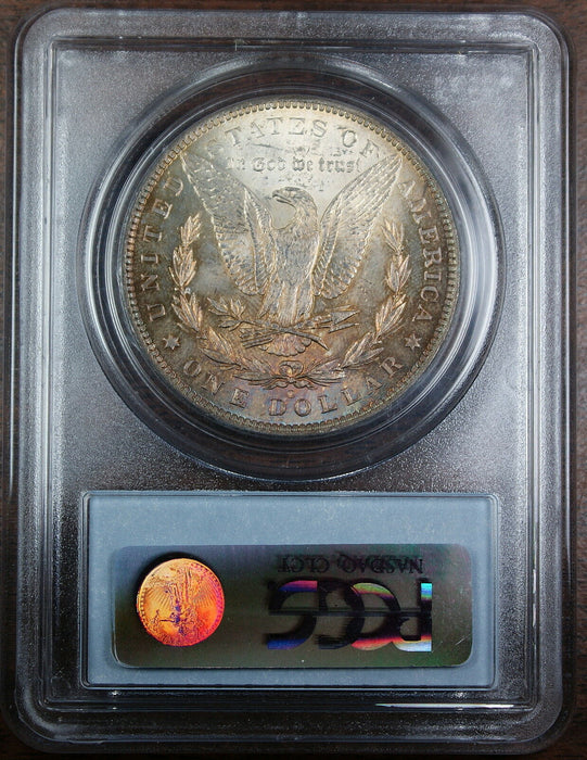 1885-O Morgan Silver Dollar Coin, PCGS MS-62 Toned