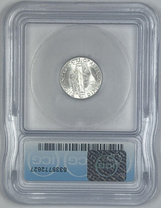 1944 Mercury Silver Dime 10c Coin ICG MS 63 (54) H