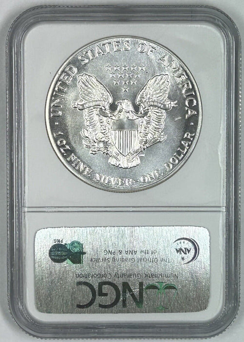 1987 American Silver $1 Eagle NGC MS 69 (X)