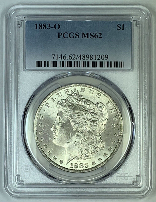 1883-O Morgan Silver $1 Dollar Coin PCGS MS 62 Looks Better (7) B