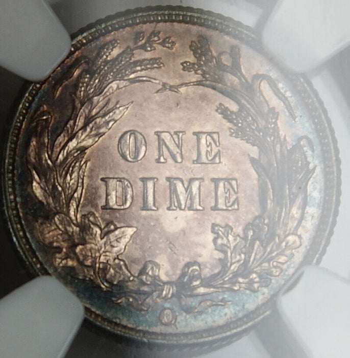 1892-O Barber Dime, NGC UNC Details, *Very Choice BU* PL Prooflike