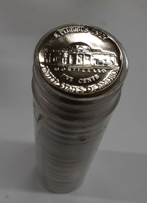 1957 Proof Jefferson Nickel - Roll of 40 Gem Proof Coins in Tube