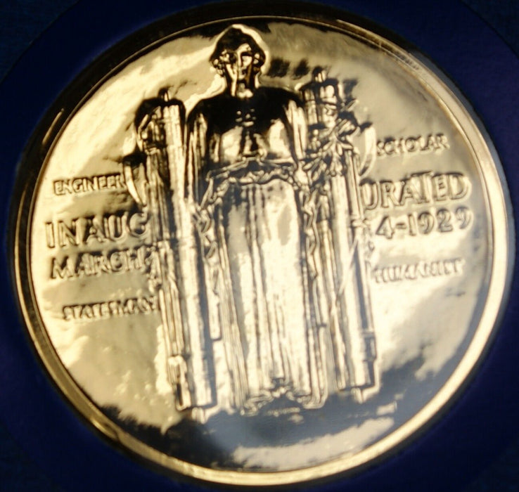 Herbert Hoover Presidential Medal, From the Hail to The Chiefs Collection