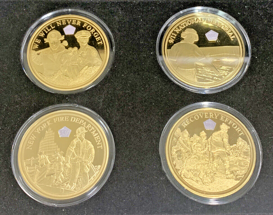 2020 20Th Anniversary Of Setp 11Th Proof Coin Collection-Bradford Exchange Mint